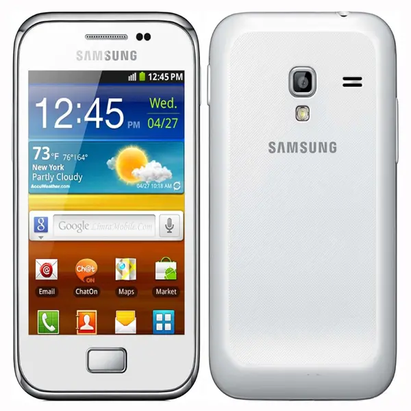 Samsung Galaxy Y Color Plus View 1 - Camera, Display & Design
