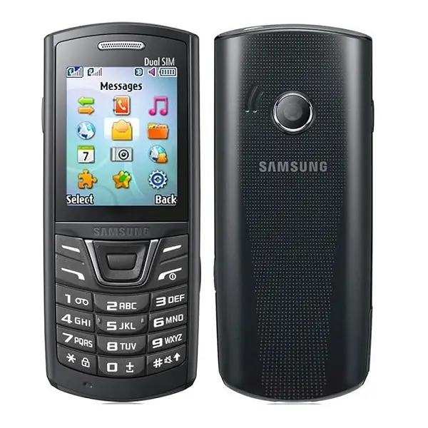 Samsung Guru Dual 35 E2152 View 1 - Camera, Display & Design