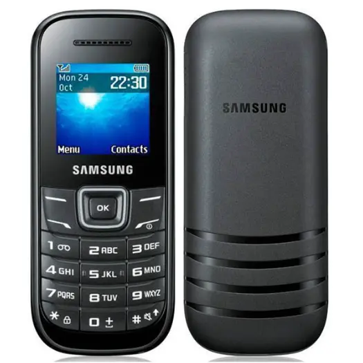 Samsung Guru E1205 View 1 - Camera, Display & Design