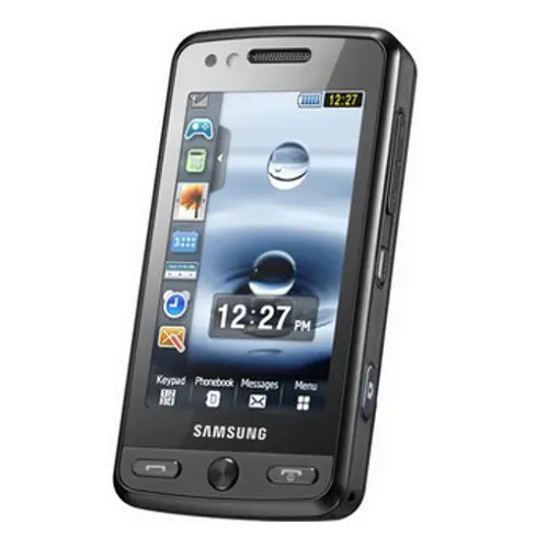 Samsung M8800 View 2 - Camera, Display & Design