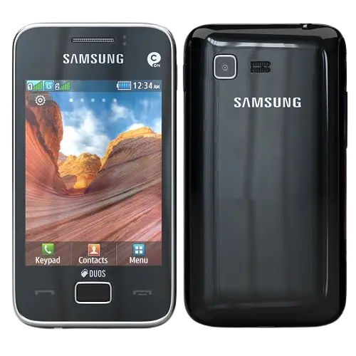Samsung Star 3 DUOS S5222 View 4 - Camera, Display & Design