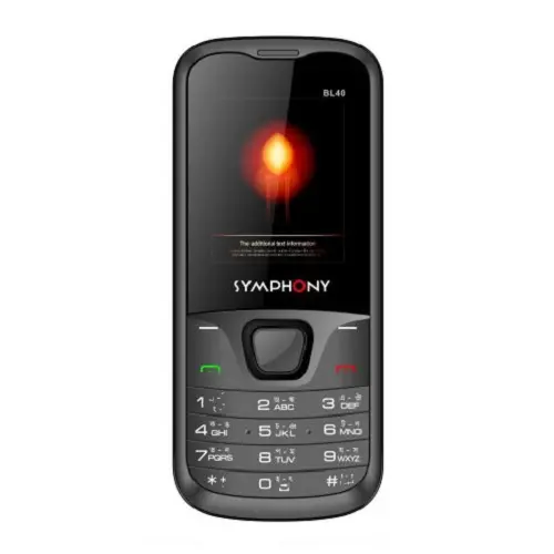 Symphony BL40 View 1 - Camera, Display & Design