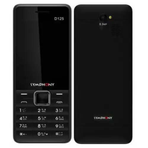 Symphony D125 View 1 - Camera, Display & Design