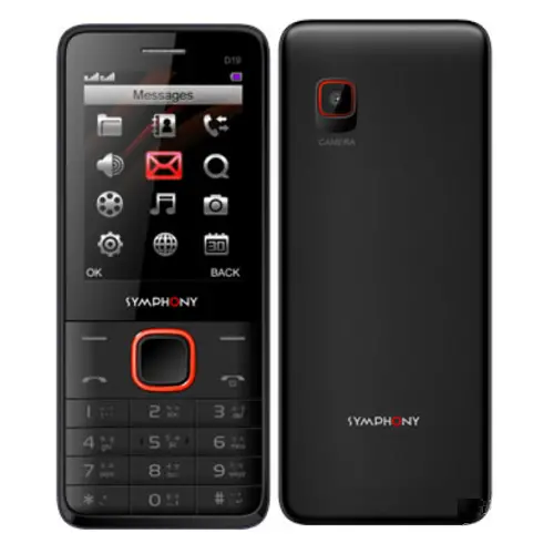 Symphony D19 View 1 - Camera, Display & Design