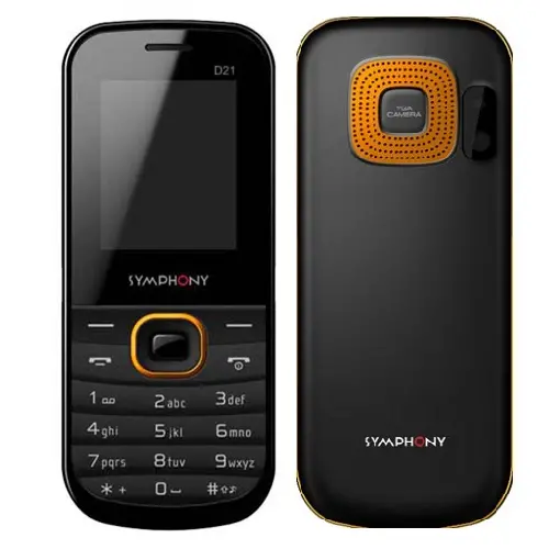 Symphony D21 View 1 - Camera, Display & Design