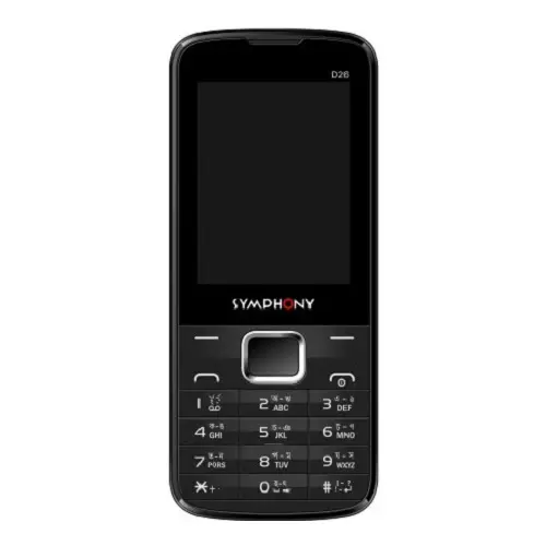 Symphony D26 View 1 - Camera, Display & Design