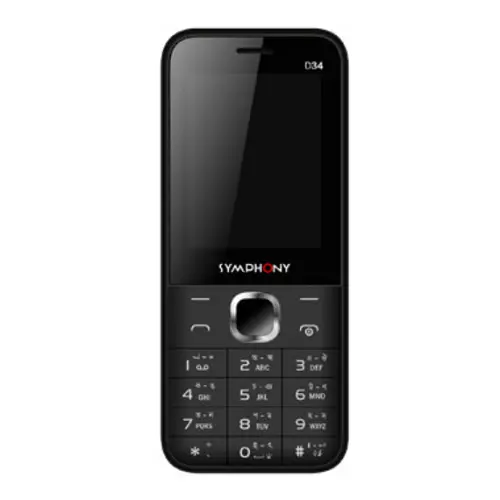 Symphony D34 View 2 - Camera, Display & Design