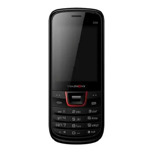 Symphony D58 View 1 - Camera, Display & Design