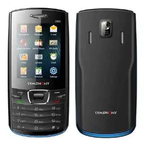 Symphony D60 View 1 - Camera, Display & Design