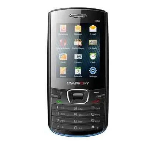 Symphony D60 View 2 - Camera, Display & Design