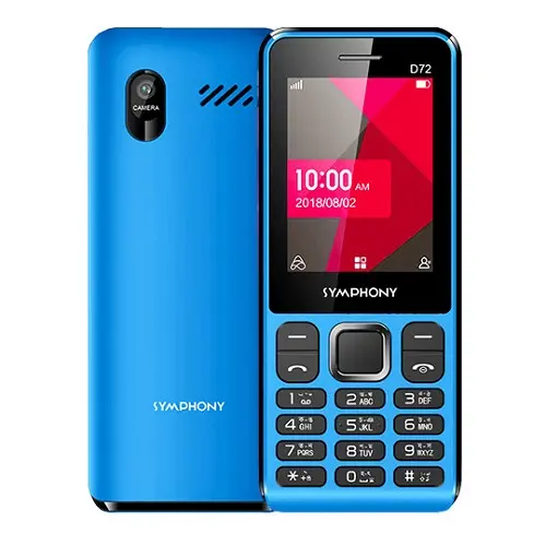 Symphony D72 View 1 - Camera, Display & Design