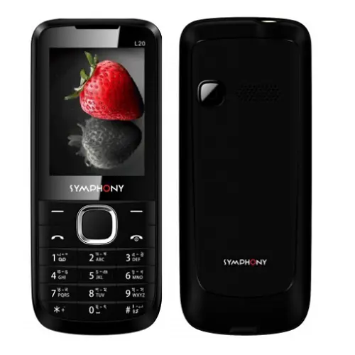Symphony L20 View 1 - Camera, Display & Design