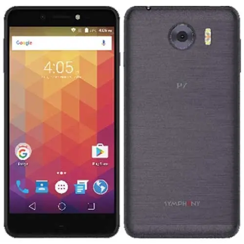 Symphony P7 View 1 - Camera, Display & Design