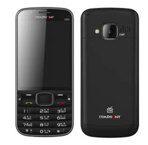 Symphony S200 View 1 - Camera, Display & Design