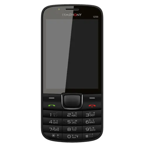 Symphony S250 View 2 - Camera, Display & Design