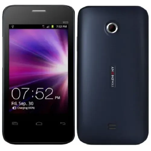 Symphony W20 View 1 - Camera, Display & Design