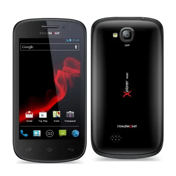 Symphony W22 (3G) View 1 - Camera, Display & Design
