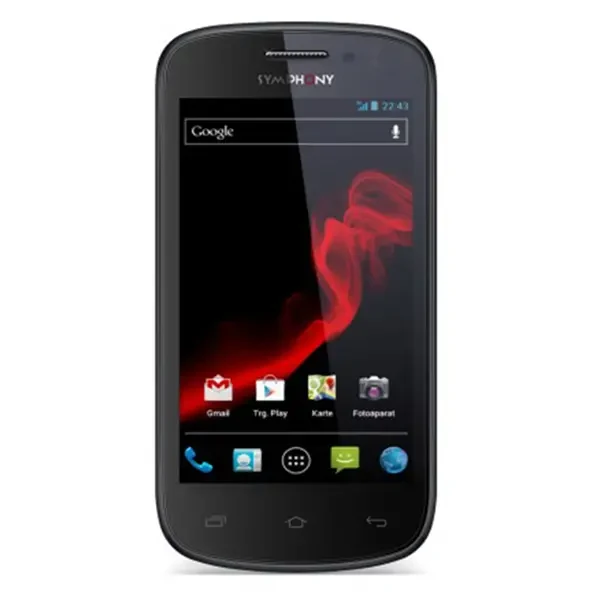 Symphony W22 (3G) View 2 - Camera, Display & Design