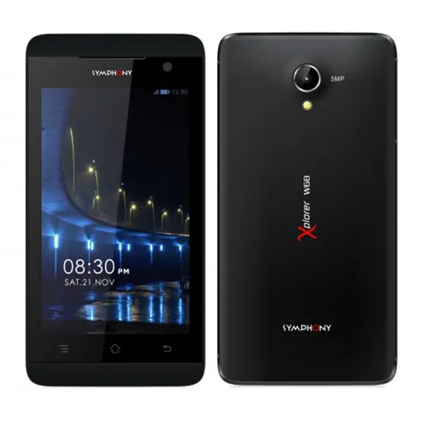 Symphony W68 View 1 - Camera, Display & Design