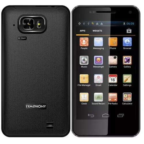 Symphony W90 View 1 - Camera, Display & Design