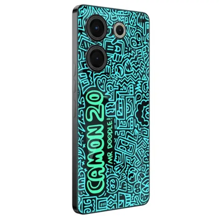 Tecno Camon 20 Pro 5G Mr Doodle Edition View 4 - Camera, Display & Design