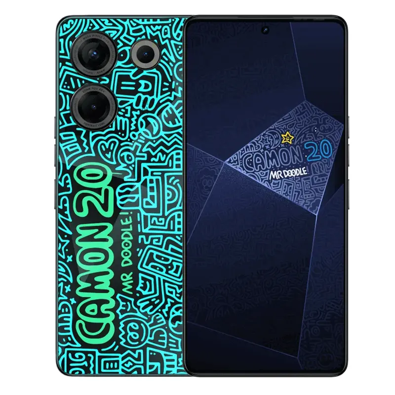 Tecno Camon 20 Pro 5G Mr Doodle Edition View 5 - Camera, Display & Design