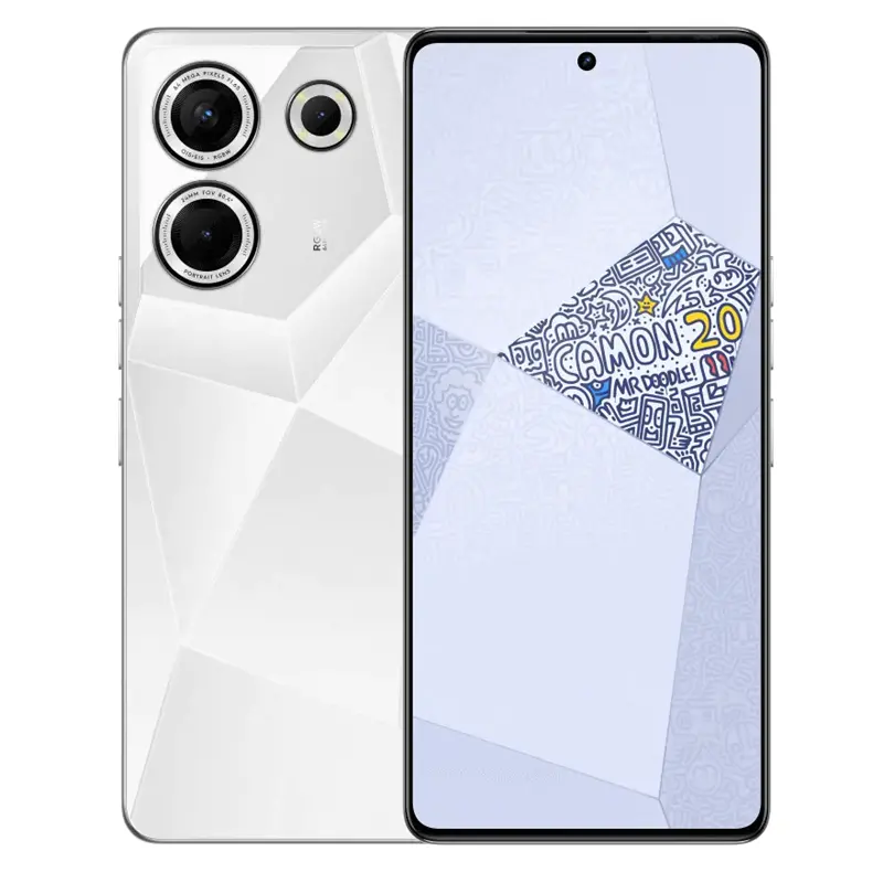 Tecno Camon 20 Pro 5G Mr Doodle Edition View 6 - Camera, Display & Design