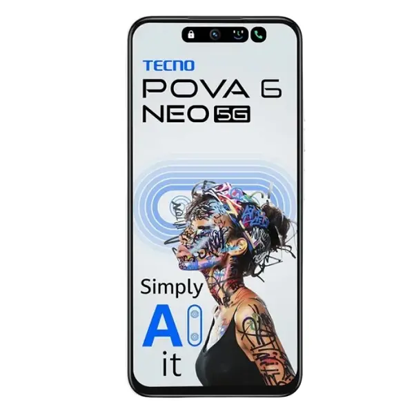 Tecno Pova 6 Neo 5G View 2 - Camera, Display & Design