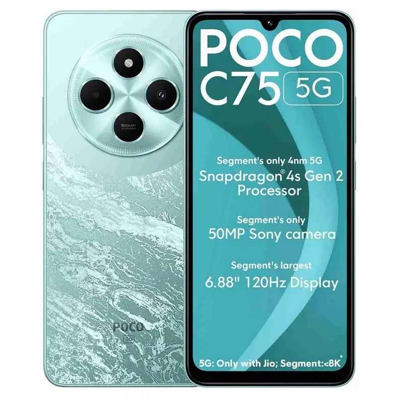 Xiaomi Poco C75 5G View 6 - Camera, Display & Design