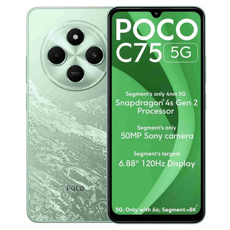Xiaomi Poco C75 5G View 8 - Camera, Display & Design
