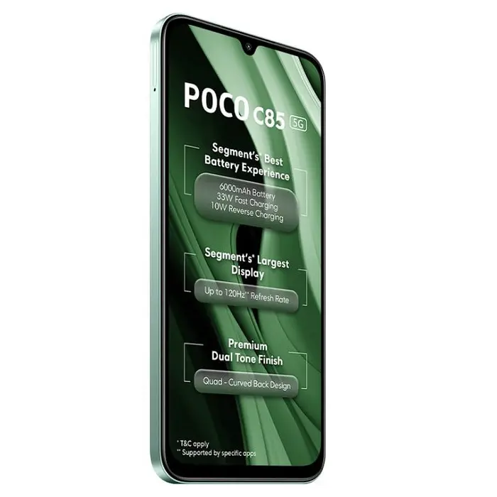 Xiaomi Poco C85 5G View 11 - Camera, Display & Design