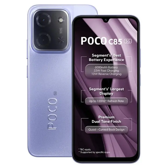 Xiaomi Poco C85 5G View 18 - Camera, Display & Design