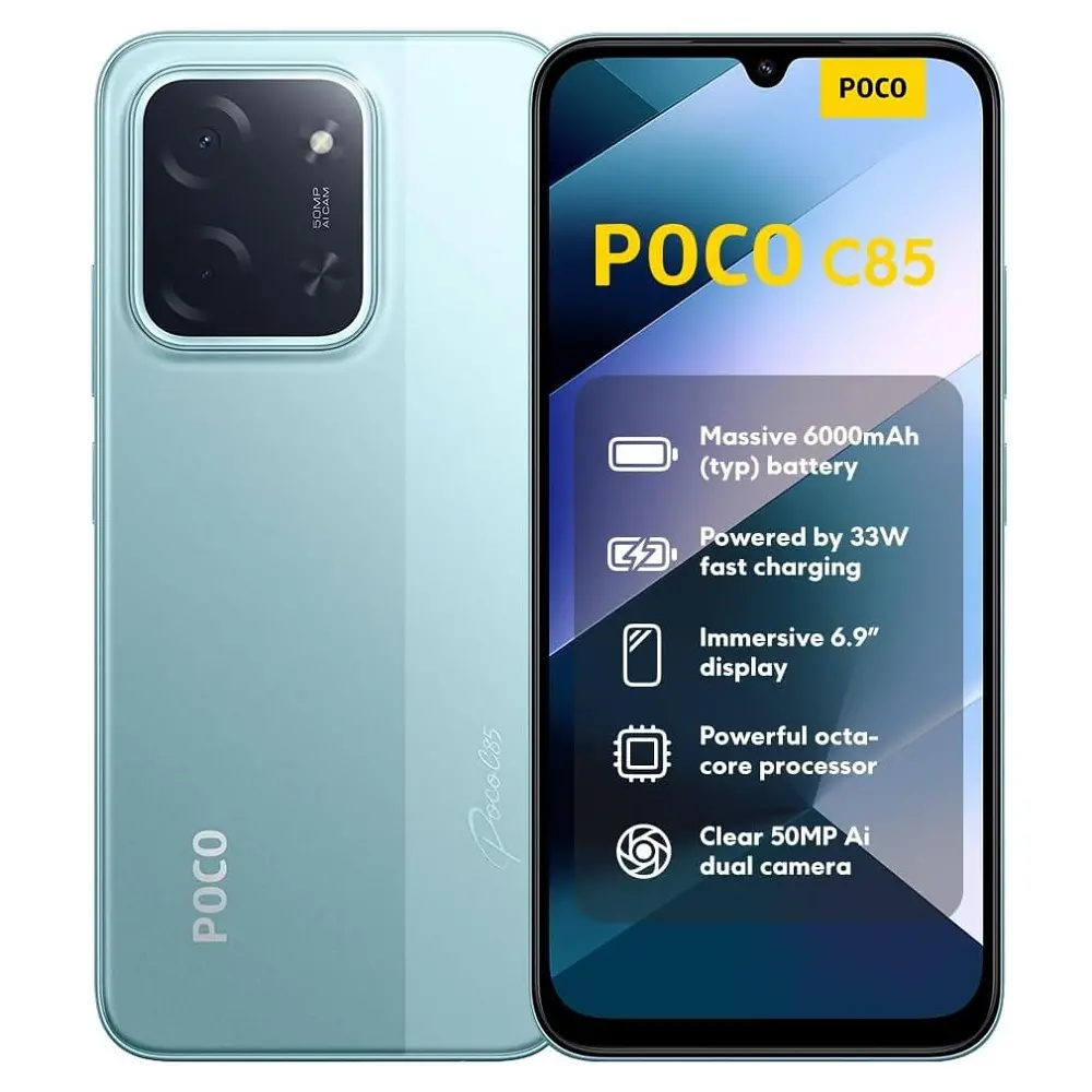 Xiaomi Poco C85 View 15 - Camera, Display & Design