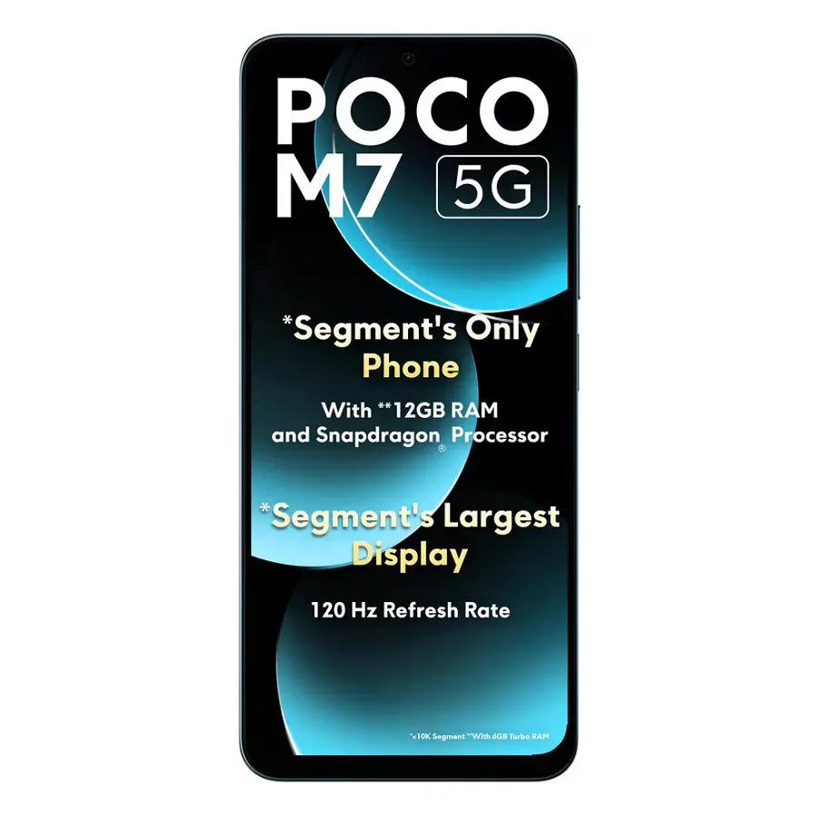 Xiaomi Poco M7 View 2 - Camera, Display & Design