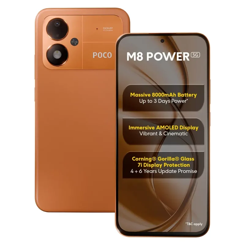 Xiaomi Poco M8 Power View 1 - Camera, Display & Design