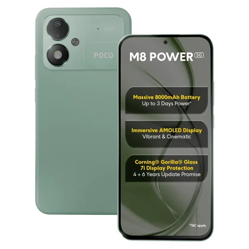 Xiaomi Poco M8 Power View 15 - Camera, Display & Design