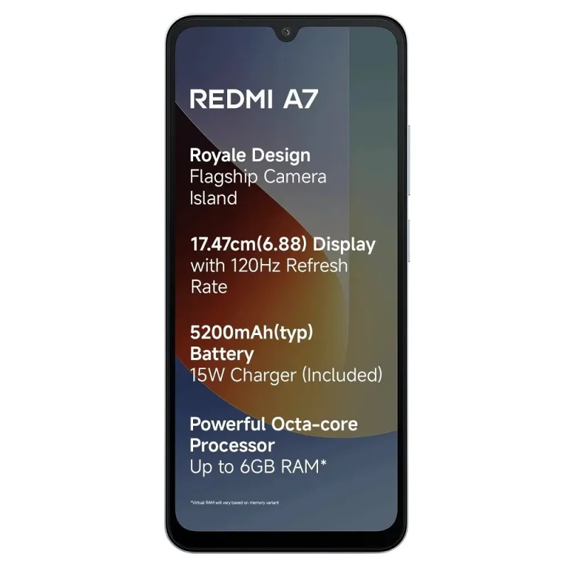 Xiaomi Redmi A7 View 5 - Camera, Display & Design