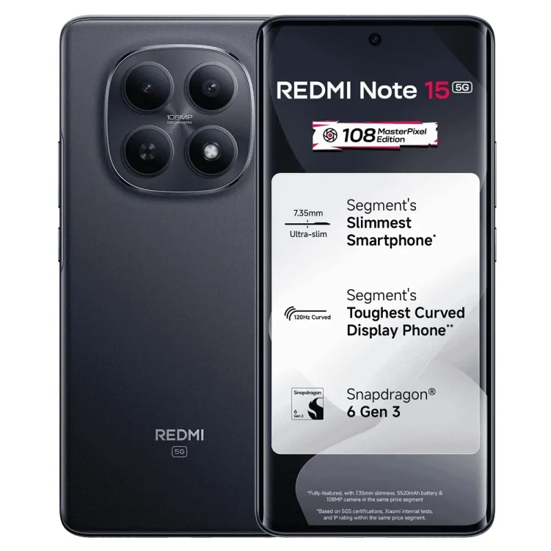Xiaomi Redmi Note 15 5G View 14 - Camera, Display & Design