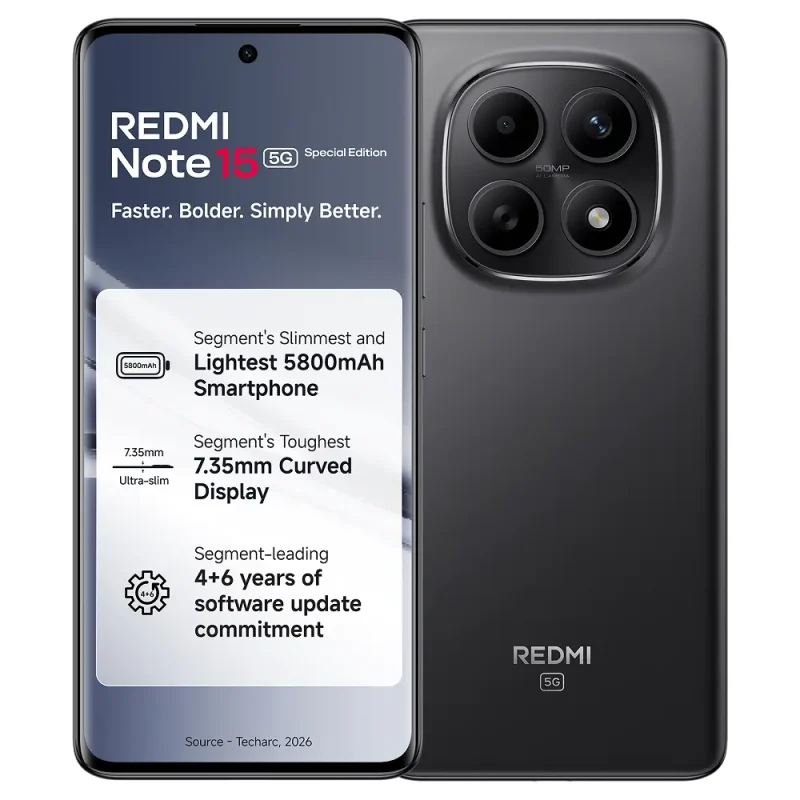 Xiaomi Redmi Note 15 SE 5G View 15 - Camera, Display & Design