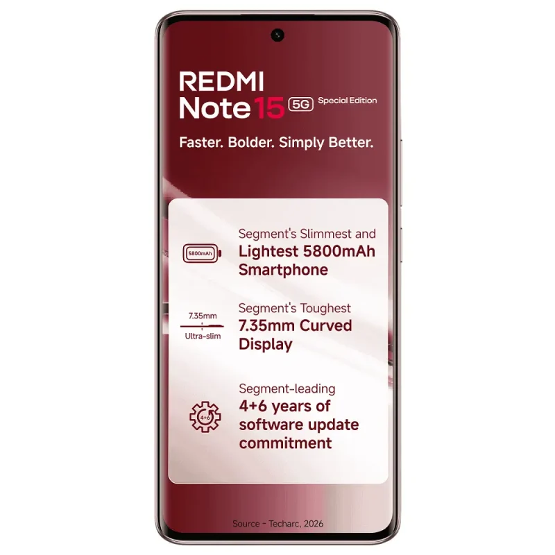 Xiaomi Redmi Note 15 SE 5G View 2 - Camera, Display & Design