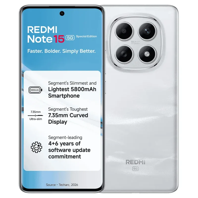 Xiaomi Redmi Note 15 SE 5G View 29 - Camera, Display & Design